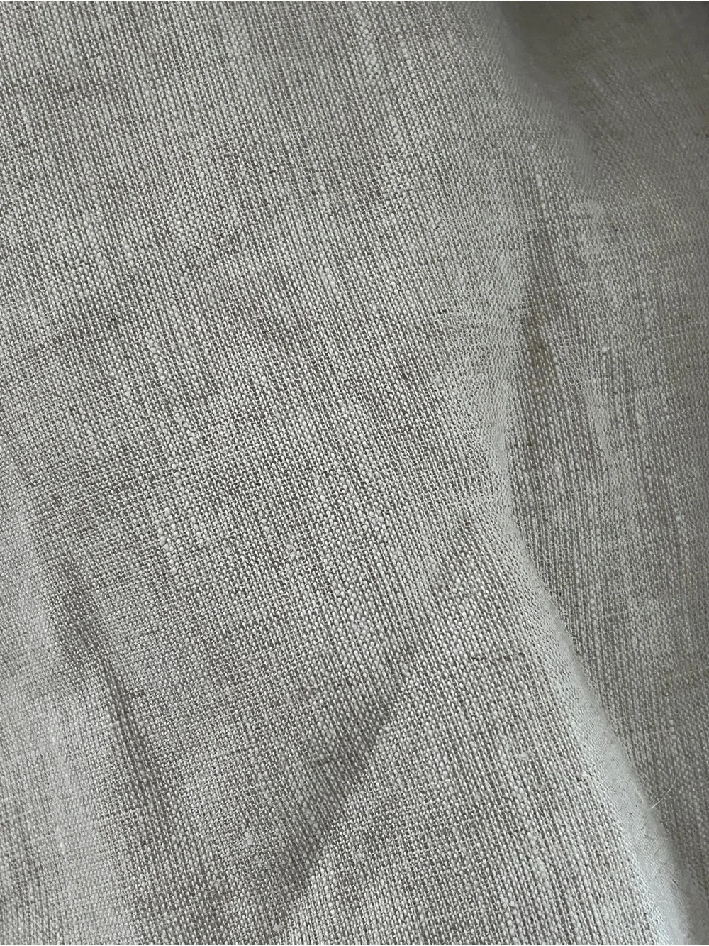 Quince Set of 2 European Linen Room Darkening Curtain Panels in Flax 48x84